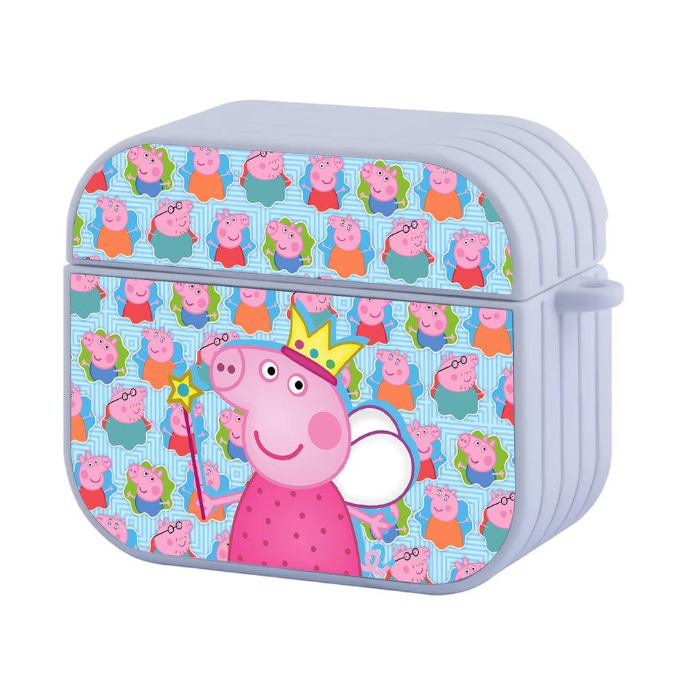 Peppa Pig The Princess of Fairy Hard Work Apple Airpods 4 Case White