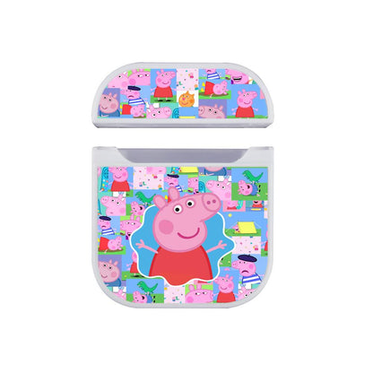 Peppa Pig This is Peppa Village Apple Airpods Case White