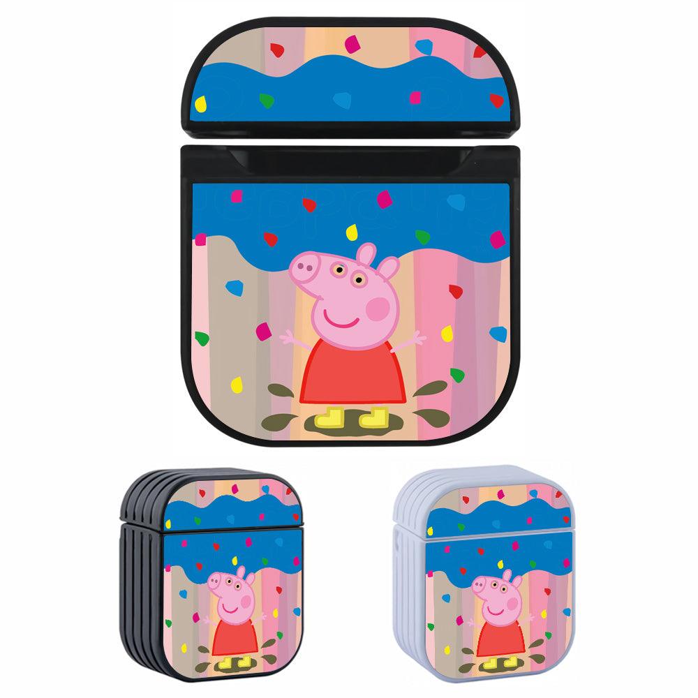 Peppa Pig Wearing Boots Apple Airpods Case