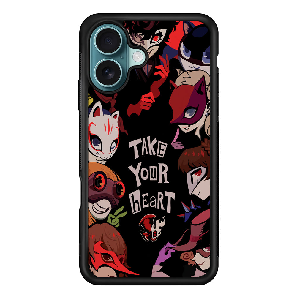 Persona 5 Take Your Heart iPhone 16 Plus Case