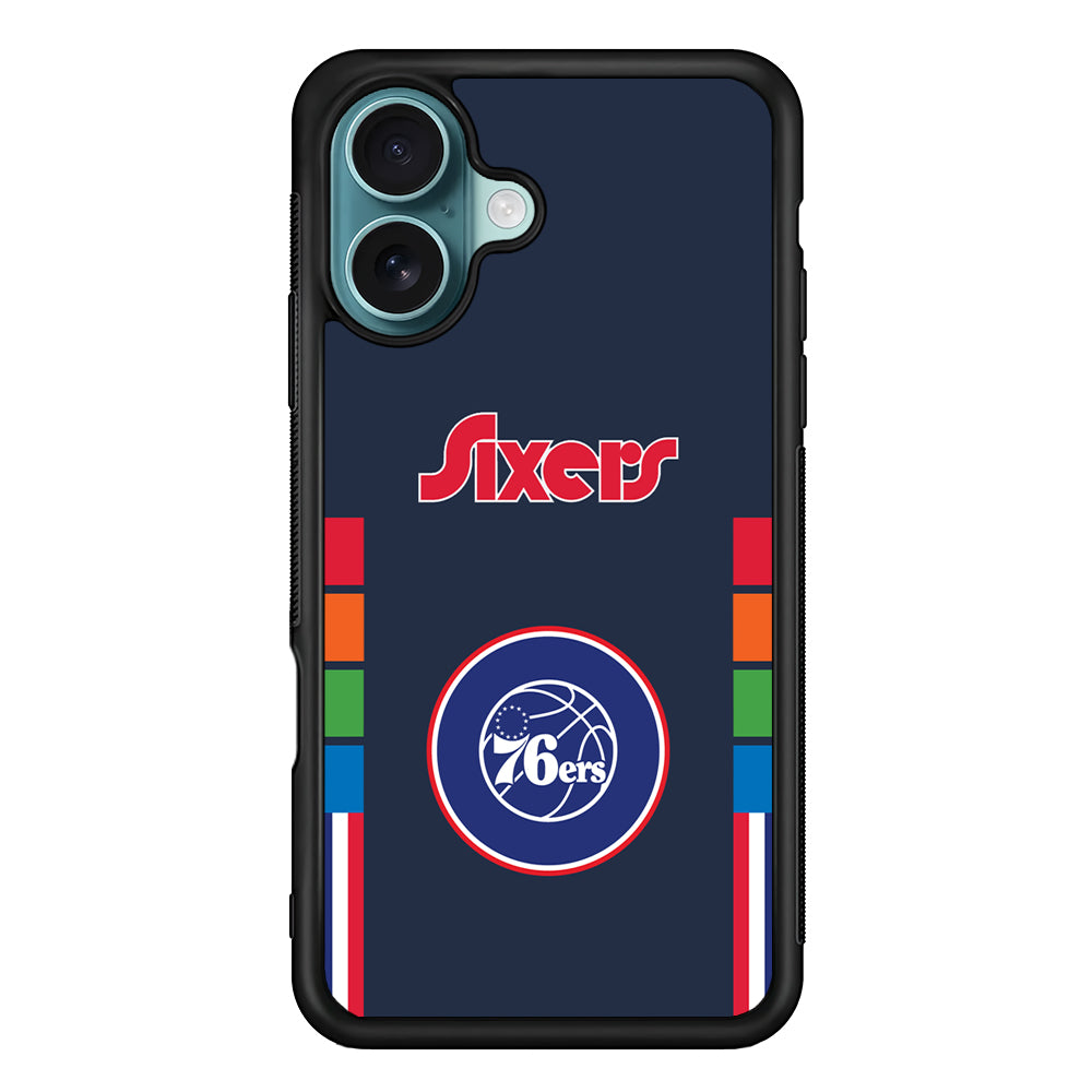 Philadelphia 76ers Deep Spirit iPhone 16 Plus Case