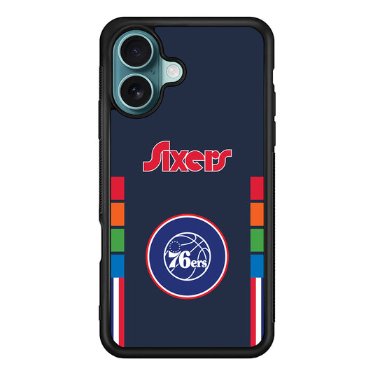 Philadelphia 76ers Deep Spirit iPhone 16 Plus Case