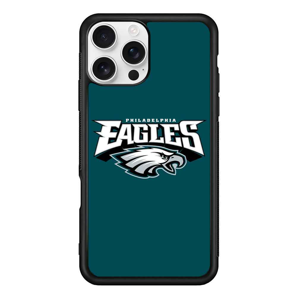 Philadelphia Eagles NFL Team iPhone 16 Pro Case