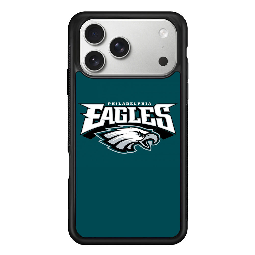 Philadelphia Eagles NFL Team iPhone 17 Pro Case