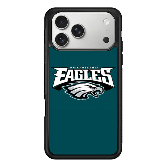 Philadelphia Eagles NFL Team iPhone 17 Pro Case