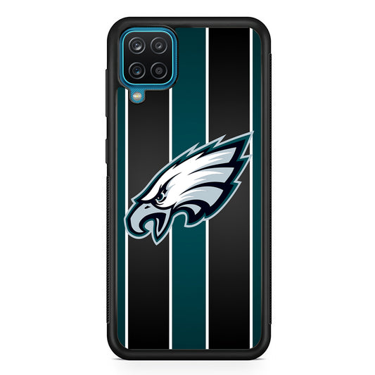 Philadelphia Eagles Stripe And Green Samsung Galaxy A12 Case