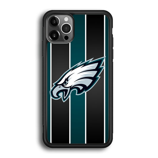 Philadelphia Eagles Stripe And Green iPhone 12 Pro Max Case