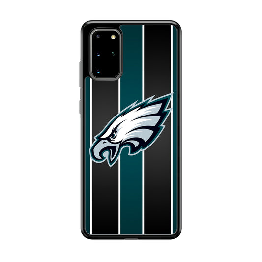 Philadelphia Eagles Stripe And Green Samsung Galaxy S20 Plus Case