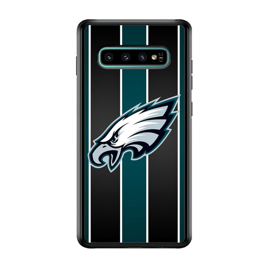 Philadelphia Eagles Stripe And Green Samsung Galaxy S10 Case