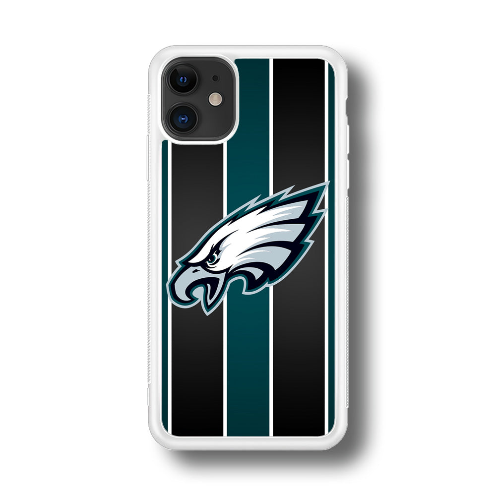 Philadelphia Eagles Stripe And Green iPhone 11 Case