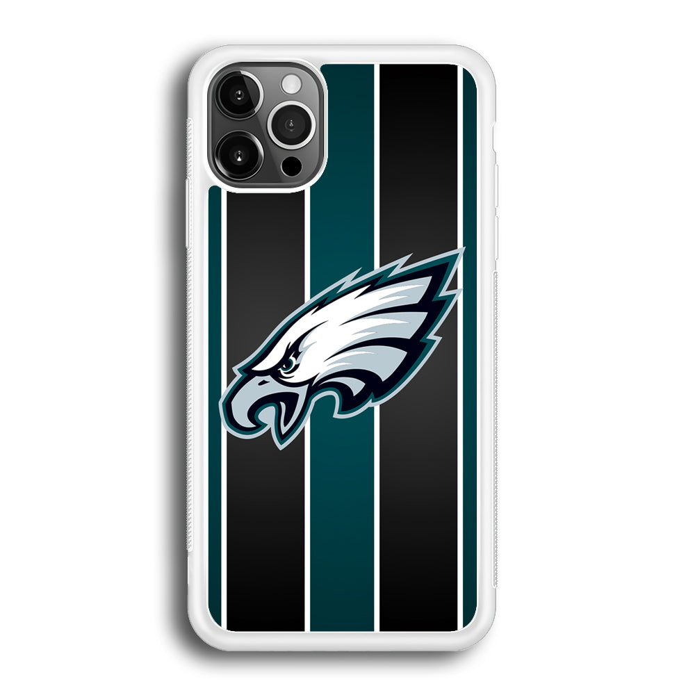 Philadelphia Eagles Stripe And Green iPhone 12 Pro Max Case