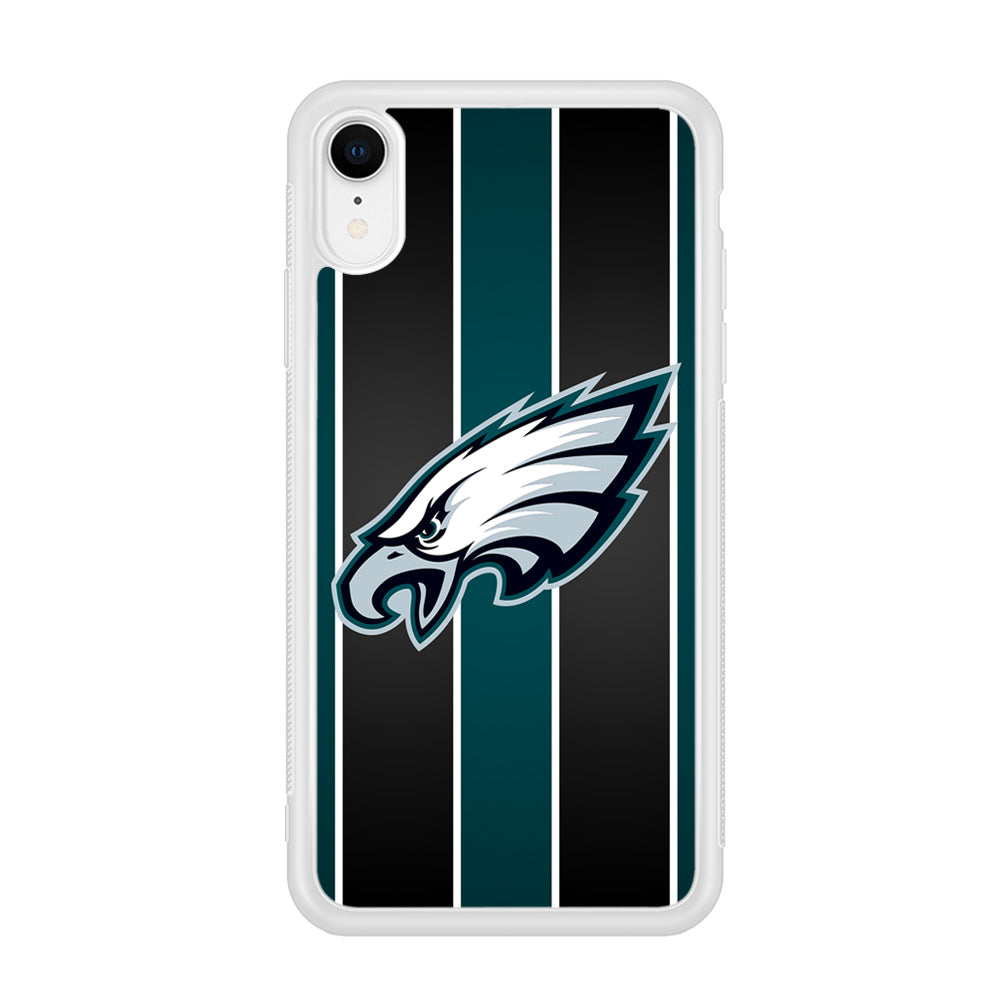 Philadelphia Eagles Stripe And Green iPhone XR Case