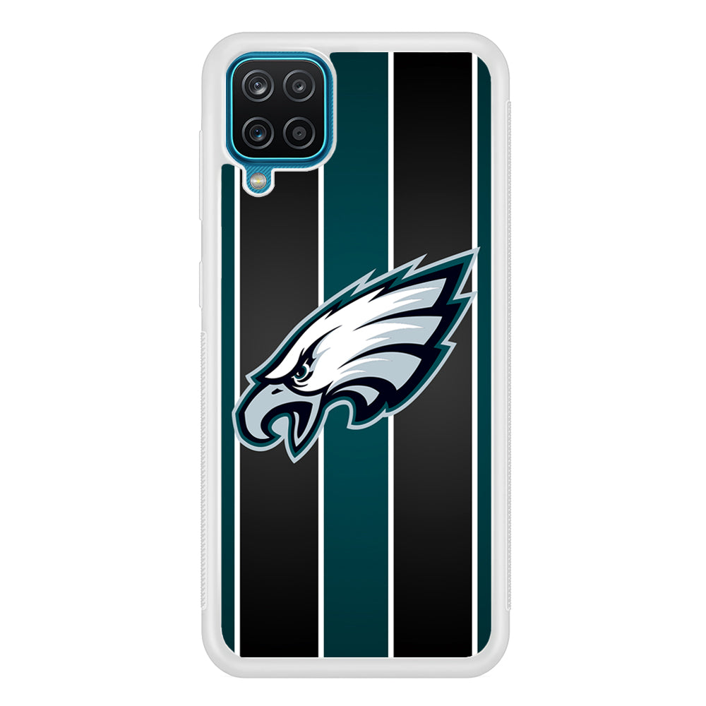 Philadelphia Eagles Stripe And Green Samsung Galaxy A12 Case