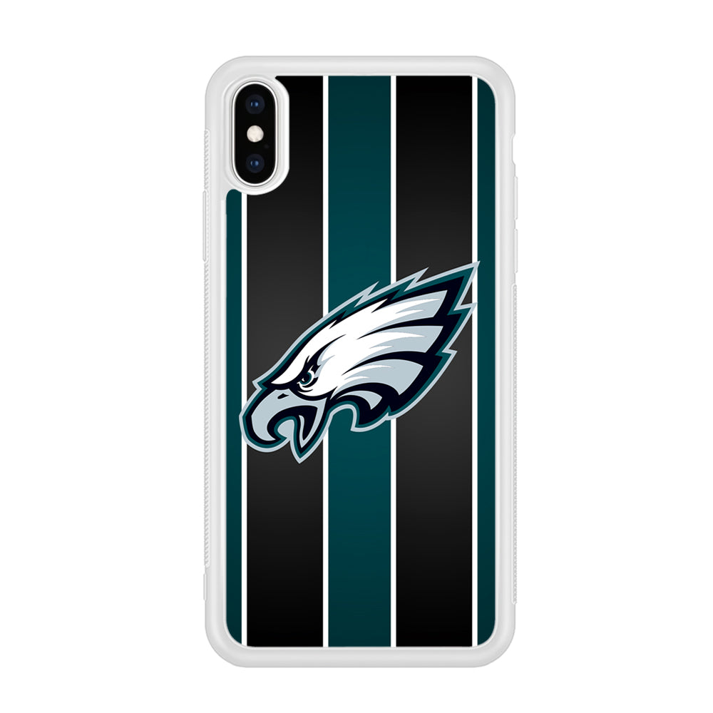 Philadelphia Eagles Stripe And Green iPhone X Case