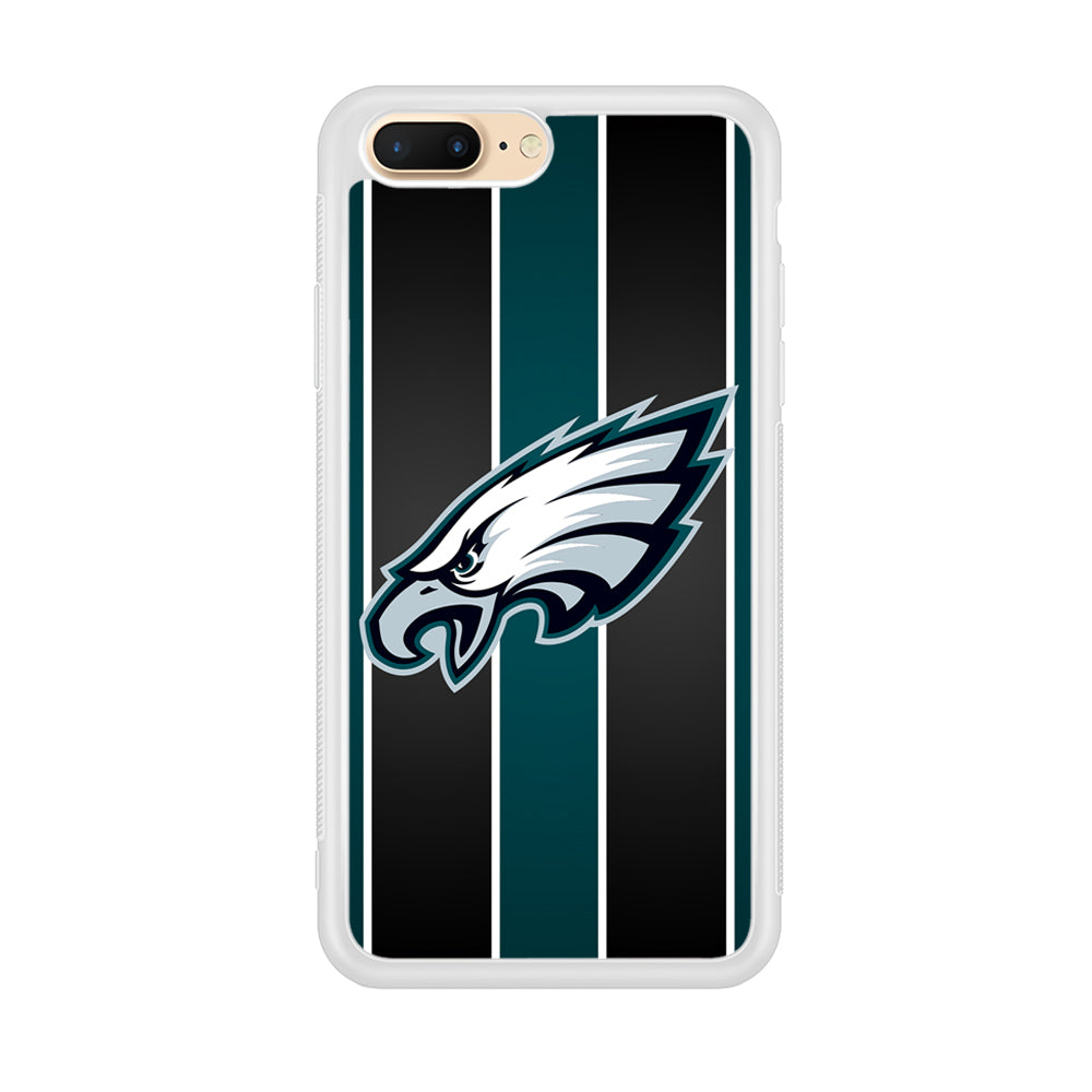 Philadelphia Eagles Stripe And Green iPhone 8 Plus Case