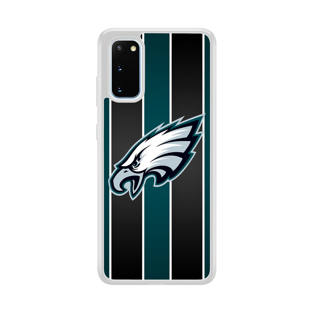 Philadelphia Eagles Stripe And Green Samsung Galaxy S20 Case