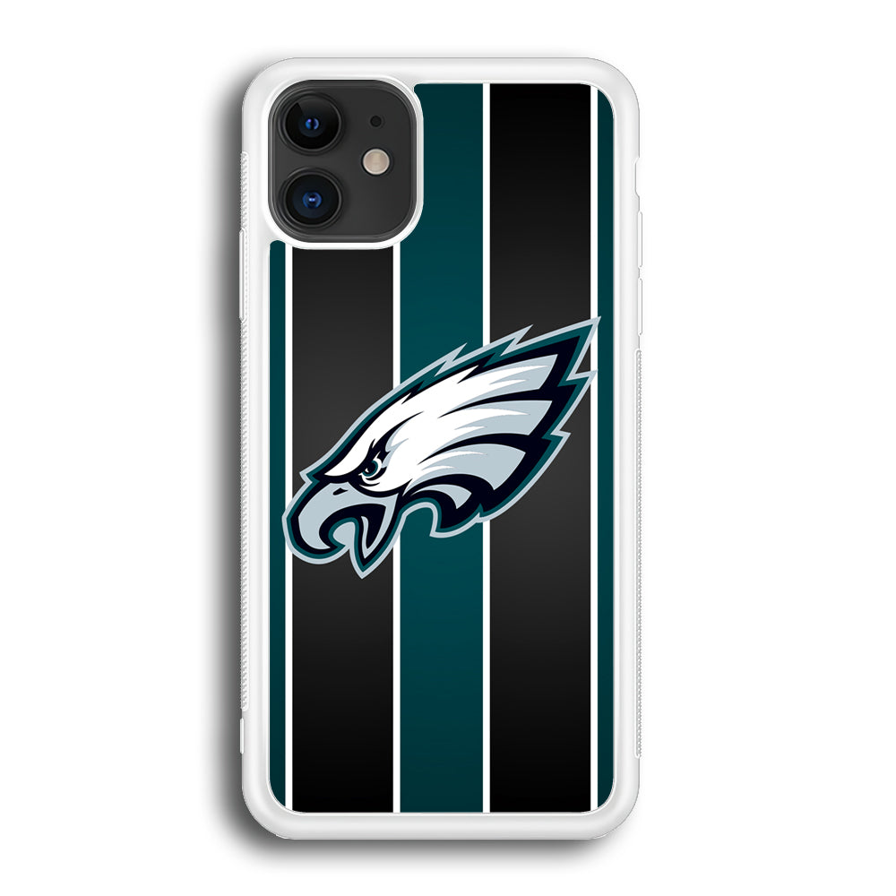 Philadelphia Eagles Stripe And Green iPhone 12 Case