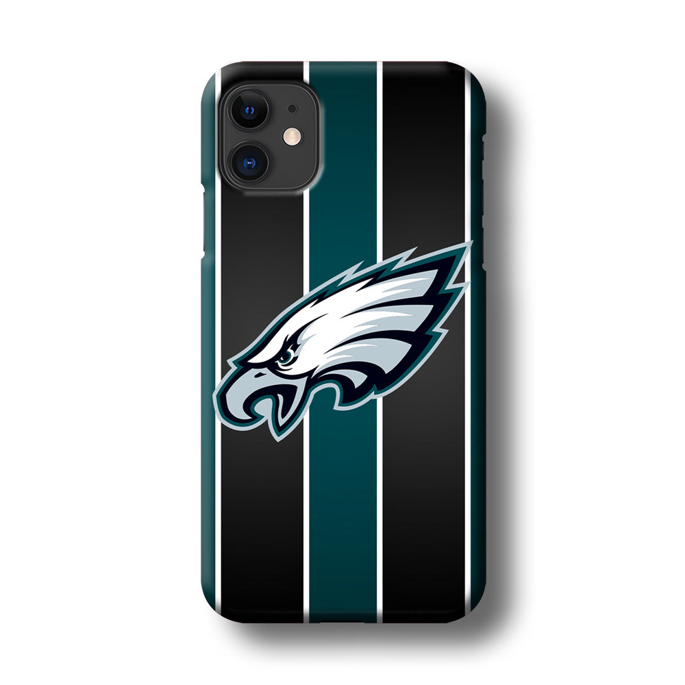 Philadelphia Eagles Stripe And Green iPhone 11 Case