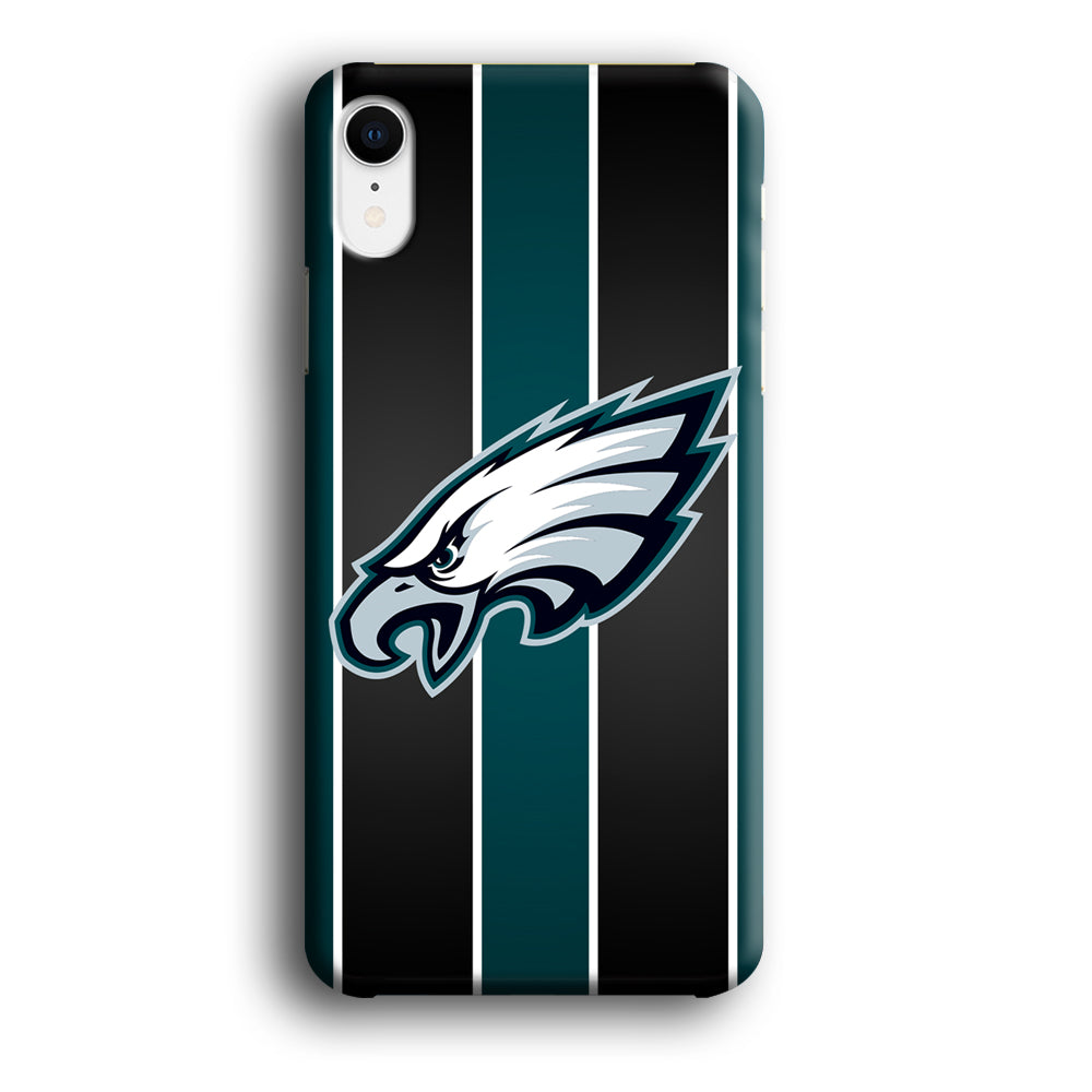 Philadelphia Eagles Stripe And Green iPhone XR Case