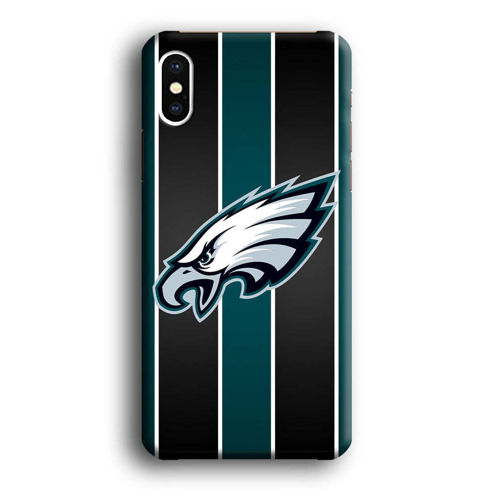 Philadelphia Eagles Stripe And Green iPhone X Case