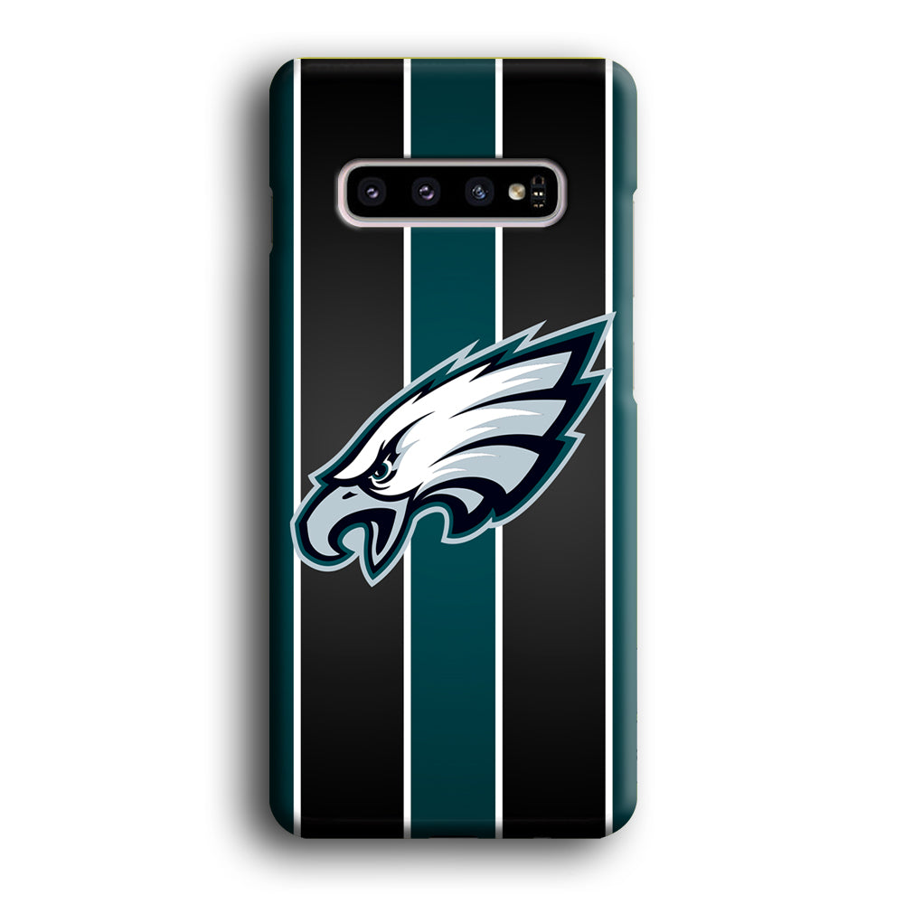 Philadelphia Eagles Stripe And Green Samsung Galaxy S10 Case