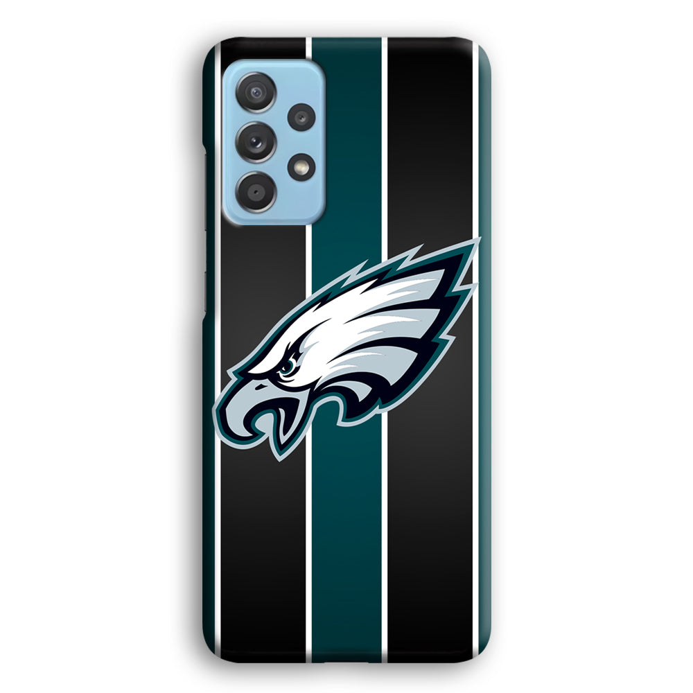 Philadelphia Eagles Stripe And Green Samsung Galaxy A52 Case