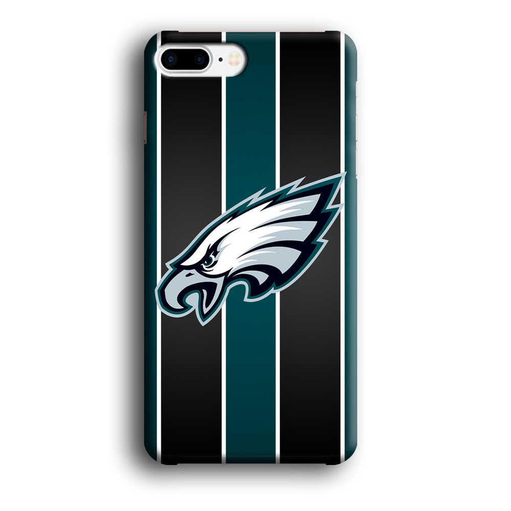 Philadelphia Eagles Stripe And Green iPhone 8 Plus Case