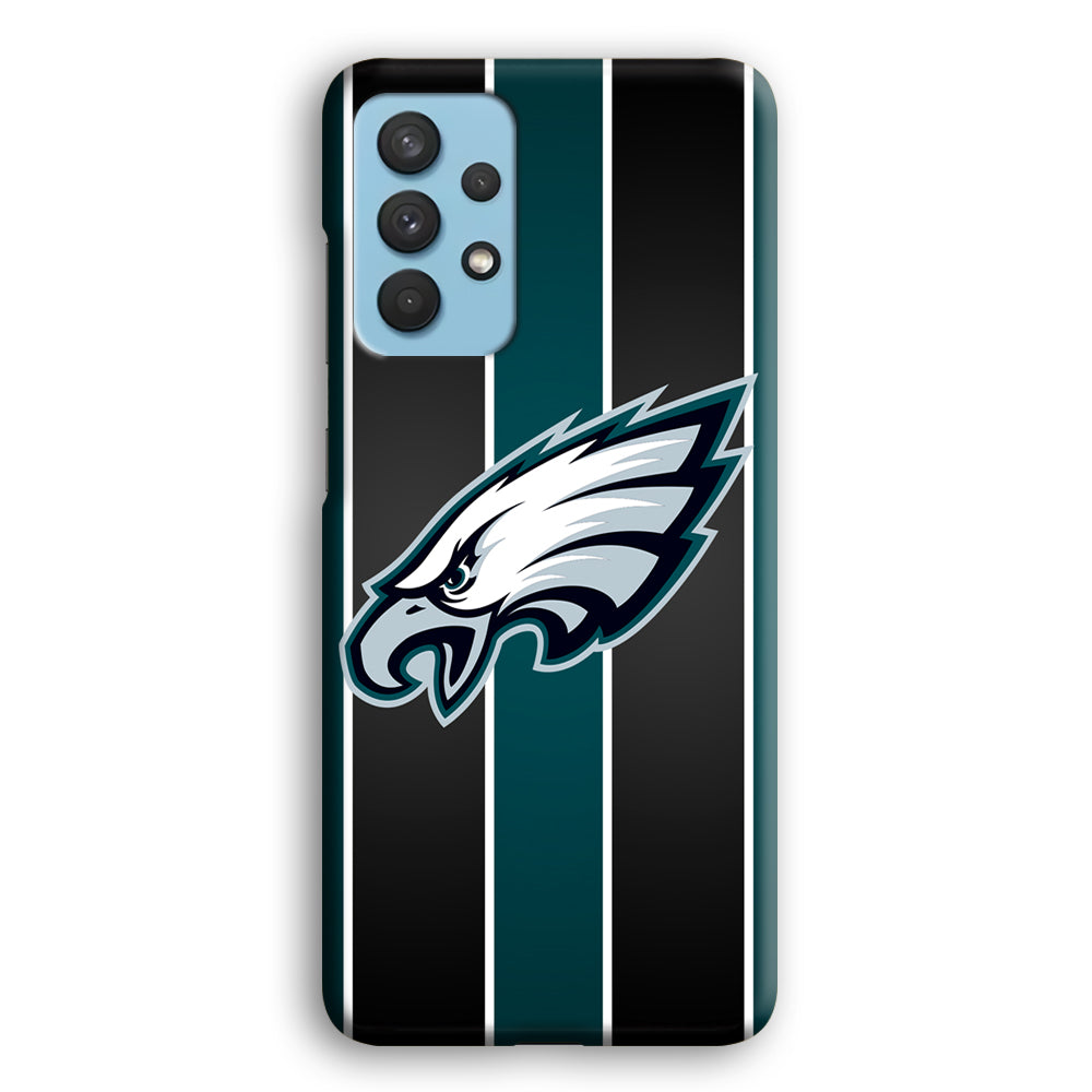 Philadelphia Eagles Stripe And Green Samsung Galaxy A32 Case