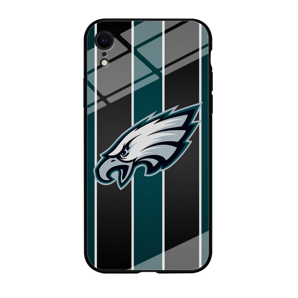 Philadelphia Eagles Stripe And Green iPhone XR Case