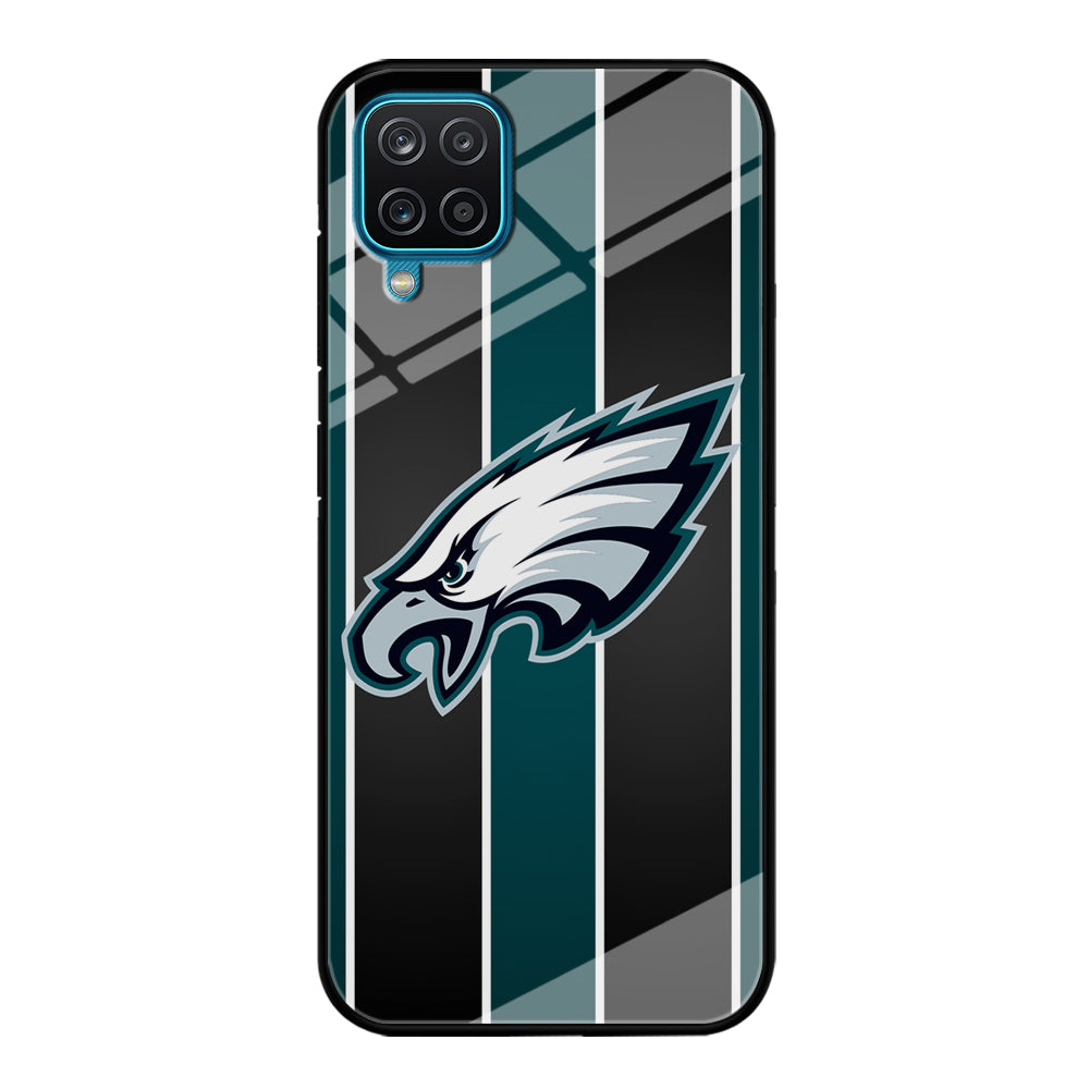 Philadelphia Eagles Stripe And Green Samsung Galaxy A12 Case