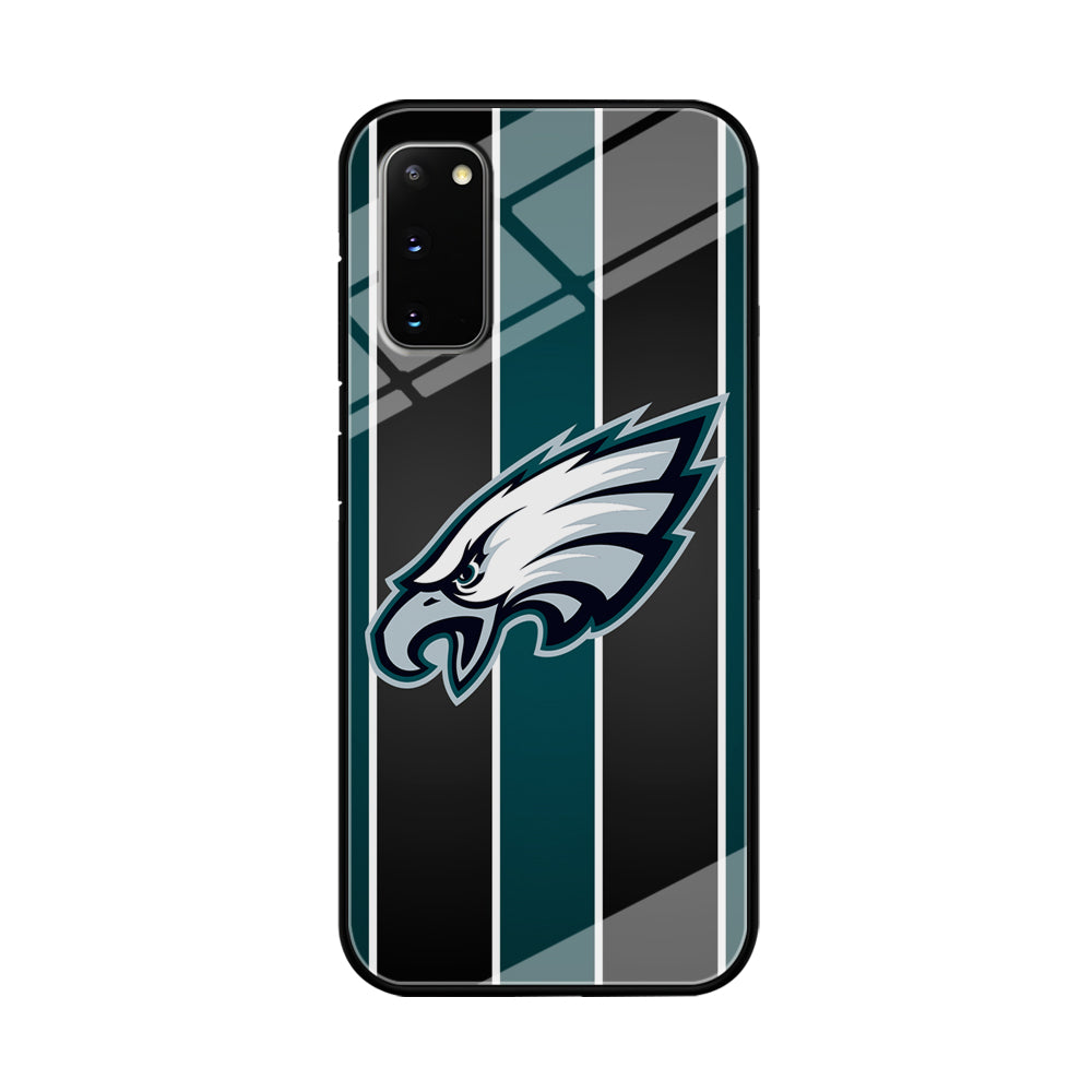 Philadelphia Eagles Stripe And Green Samsung Galaxy S20 Case