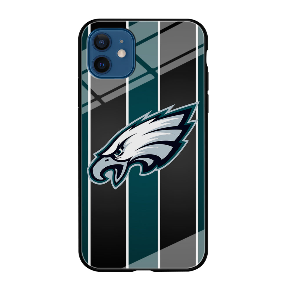 Philadelphia Eagles Stripe And Green iPhone 12 Case