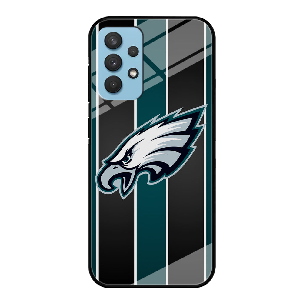 Philadelphia Eagles Stripe And Green Samsung Galaxy A32 Case