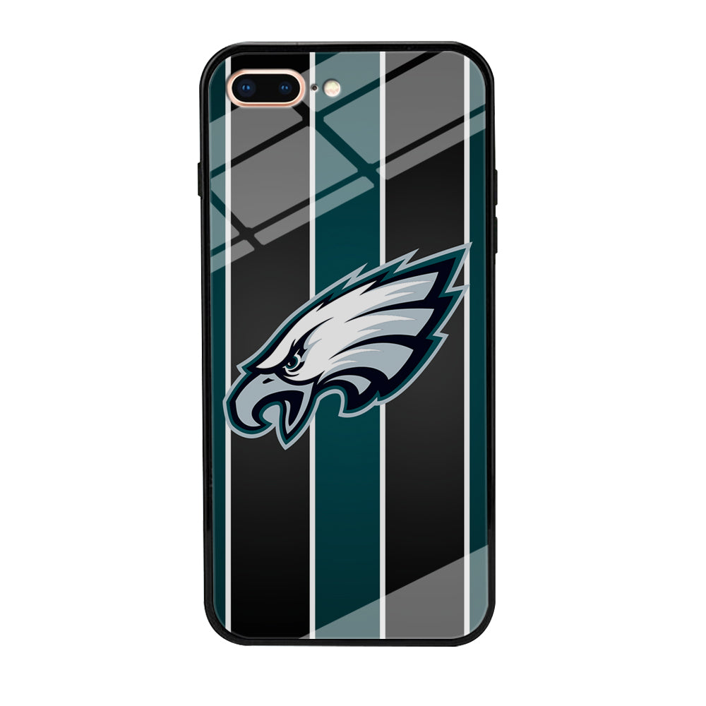 Philadelphia Eagles Stripe And Green iPhone 8 Plus Case