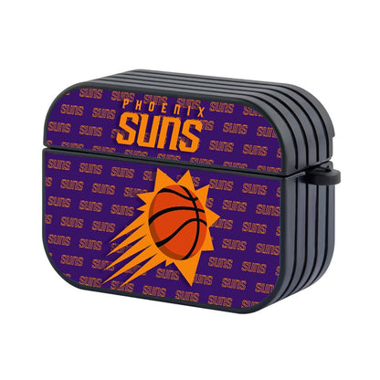 Phoenix Suns Wall of Conference Apple Airpods Pro Case Black