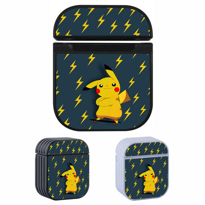 Pikachu Skateboard Apple Airpods Case