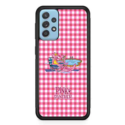 Pink Panther Relax with Swimming Samsung Galaxy A52 Case