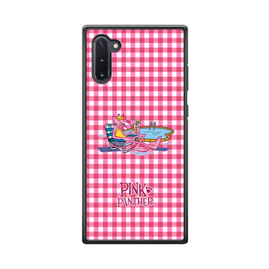 Pink Panther Relax with Swimming Samsung Galaxy Note 10 Case