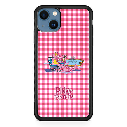 Pink Panther Relax with Swimming IPhone 13 Case
