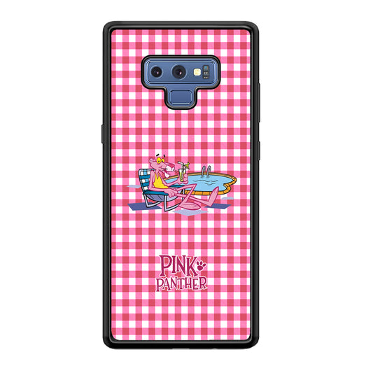 Pink Panther Relax with Swimming Samsung Galaxy Note 9 Case