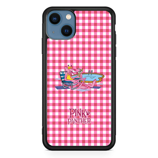 Pink Panther Relax with Swimming iPhone 14 Plus Case - Carneyforia