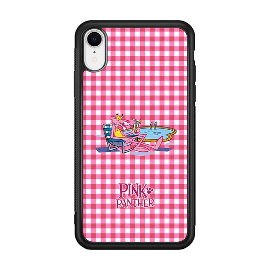 Pink Panther Relax with Swimming iPhone XR Case