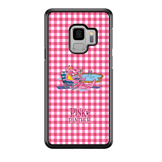 Pink Panther Relax with Swimming Samsung Galaxy S9 Case