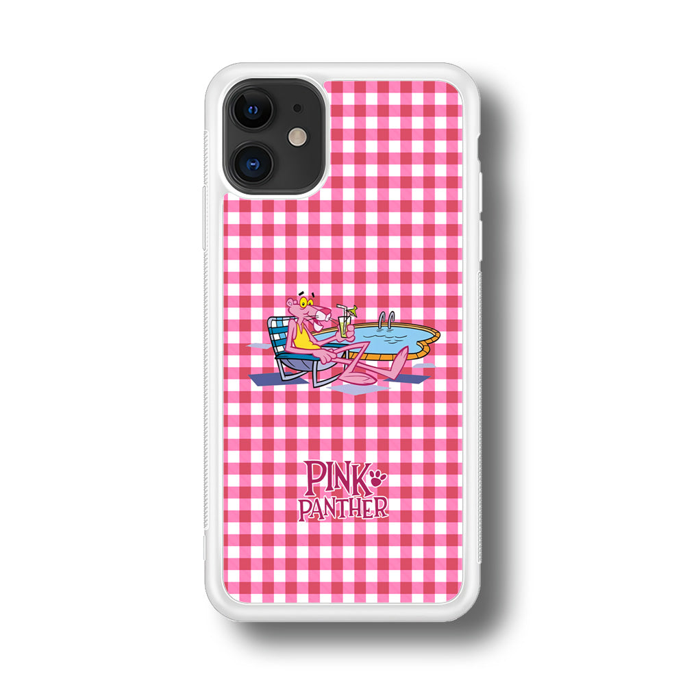 Pink Panther Relax with Swimming iPhone 11 Case