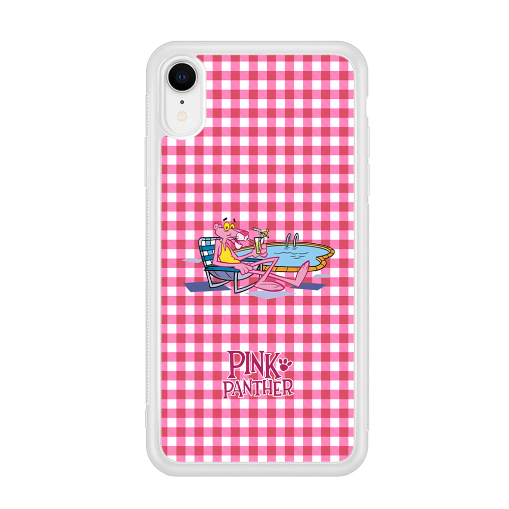 Pink Panther Relax with Swimming iPhone XR Case