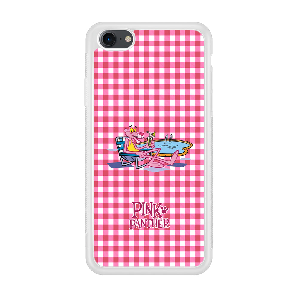 Pink Panther Relax with Swimming iPhone 7 Case