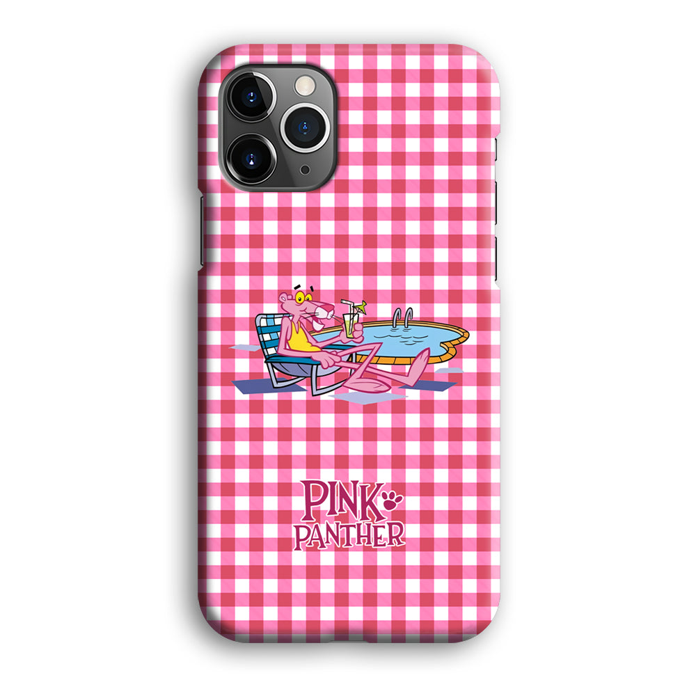 Pink Panther Relax with Swimming iPhone 12 Pro Max Case