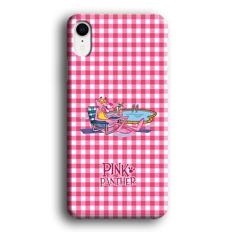 Pink Panther Relax with Swimming iPhone XR Case