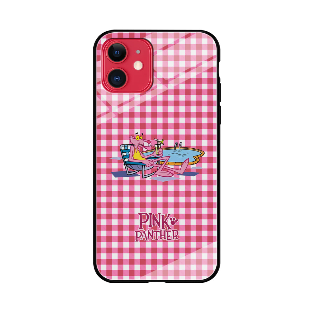 Pink Panther Relax with Swimming iPhone 11 Case