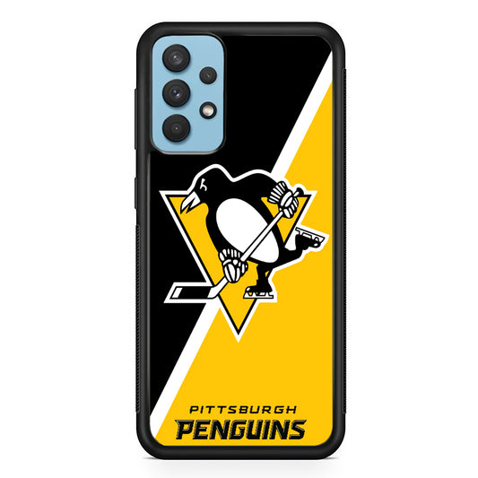 Pittsburgh Penguins Two Colour Samsung Galaxy A32 Case